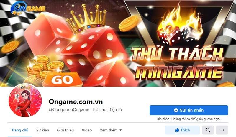 Nhận giftcode OnGame vn từ Fanpage